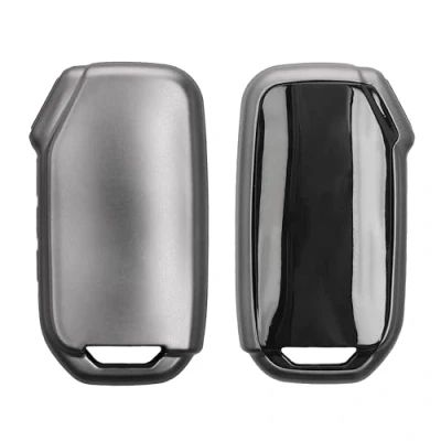 Imagen de kwmobile Carcasa para Mando Compatible con Kia Llave de Coche Smart Key 3 Botones Funda Llaves TPU Negro