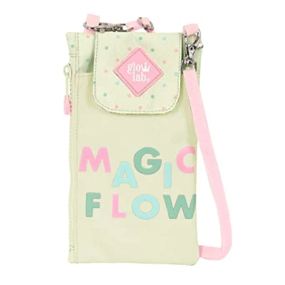 Imagen de Glowlab Magic Flow Monedero Portamóvil, Estándar, para Móvil, Cómodo y Versátil, Calidad Resistencia, 19x10 cm, Color Beige