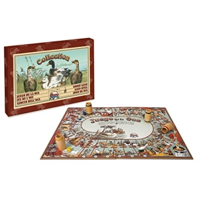 Imagen de Cayro Juego de la Oca Mesa para Niños y Adultos Mayores 8 Años Clásico Desarollo Habilidades Cognitivas Tradicional Divertido