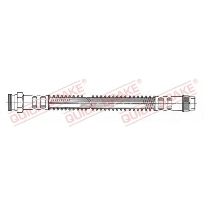 Imagen de QUICK BRAKE 22.523 Latiguillos de Freno 198 M10x1 CITROËN: C3 I Hatchback, II