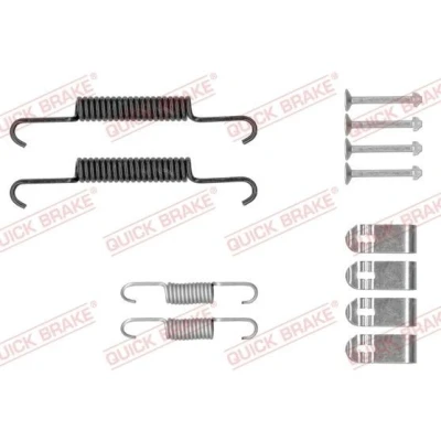 Imagen de QUICK BRAKE 105 0881 Juego de accesorios, zapatas freno estacionamiento CHEVROLET: Captiva, OPEL: Antara