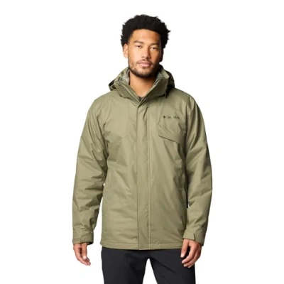 Imagen de Columbia BUGABOO Interchange Jacket 2IN1 Chaqueta outdoor, Hombre, Talla: Small, Stone green