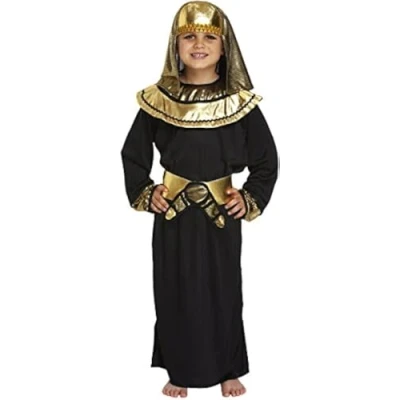 Imagen de Boys Costume: Egyptian King (Medium 6 9 Yrs) (disfraz)