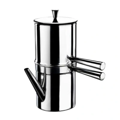 Imagen de ILSA Cafetera napolitana, inducción, acero inoxidable 18/10, tazas 9