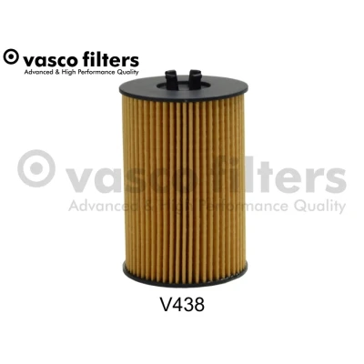 Imagen de DAVID VASCO V438 Filtro de aceite con junta tórica Cartucho filtrante VOLKSWAGEN: Golf 6, 7, Scirocco III, AUDI: A4 B8 Berlina, A5 Coupé