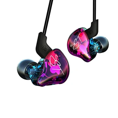 Imagen de Yinyoo KZ ZST Auriculares, Estructura balanceada + Driver Dual dinámico híbrido, Alta fidelidad, in Ear