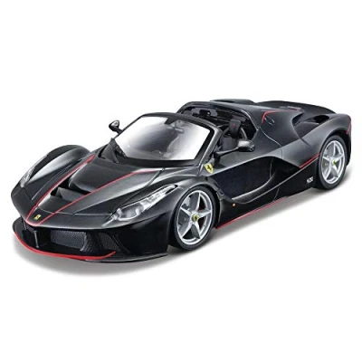 Imagen de Maisto Kit Ferrari LaFerrari Aperta en Escala 1/24 Color Negro 39133, (39133 00000001)