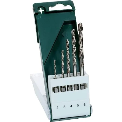 Imagen de Bosch 2 609 255 127 Juego de 5 brocas para metal HSS G con vástago inserción hexagonal
