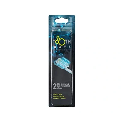 Imagen de Silk&#039;n Cabezales de cepillo ToothWave cerdas suaves, cabezal grande para una fácil limpieza 2 piezas