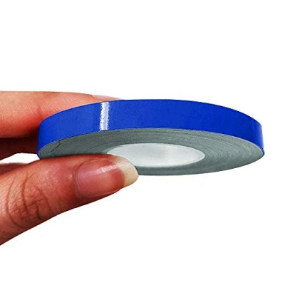 Imagen de 4R Quattroerre.it 10484 Franjas Trim Tiras Adhesivas para Coche, Azul, 7 mm x 10 MT