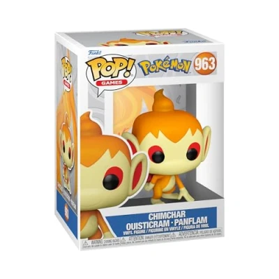 Imagen de Funko Pop! Juegos: Pokemon Chimchar Figura de Vinilo Coleccionable Juguetes para Niños y Adultos Fans los Juegos Modelo Coleccionistas Expositores