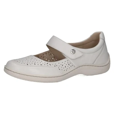 Imagen de CAPRICE Climotion Mujer 9 22156 42, Zapatos Tipo Ballet, Color Blanco, 38 EU