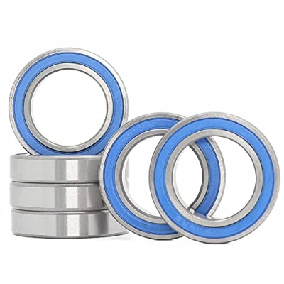 Imagen de 6804RS Rodamientos de bolas 20 x 32 7 mm, ABEC 3, goma azul sellada precisión (pick 6 unidades)