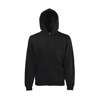 Imagen de Fruit Of The Loom 12208B, Sudadera para Hombre, Negro, L