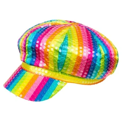 Imagen de Boland 01370 Lollipop sombrero con lentejuelas, un tamaño, Multicolor , color/modelo surtido