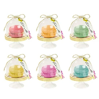 Imagen de Talking Tables TSALICE Dome Truly Alice Curioso Pastel cúpula, Cartón, Multicolor, 12x12x12 cm, 6