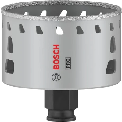 Imagen de Bosch 1 sierra perforadora Pro Tile Power Change Plus (para azulejos duros, blandos, 70 mm de diámetro, accesorio profesional)