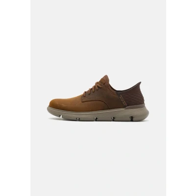 Imagen de Skechers Wide Fit Garza Zapatillas, Hombre, Talla: 45, Dark brown Zapatos