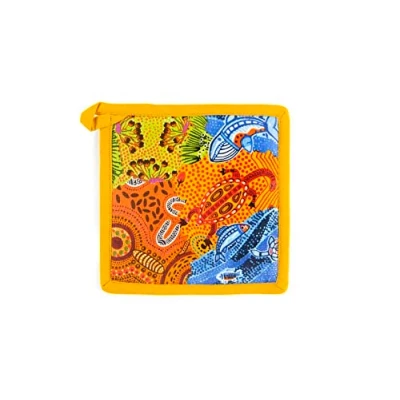 Imagen de Excelsa Aboriginal Presina de Cocina, 20 x 20, Forro 100% algodón, Relleno poliéster