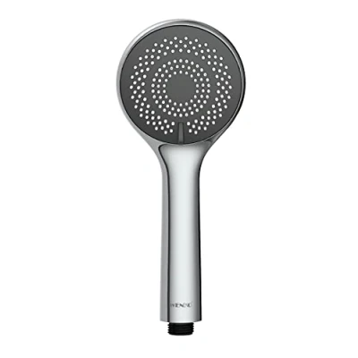 Imagen de WENKO Mango de Ducha Watersaving Ø 9,5 cm Mano Universal, rociador con Sistema Ahorro Agua y 3 Tipos chorros Cromo