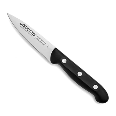 Imagen de Arcos Serie Maitre Cuchillo Mondador Hoja Nitrum Acero Inoxidable Forjado 100 mm Mango Polipropileno Negro