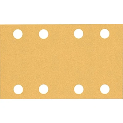 Imagen de Bosch Professional 10 x Lijas Expert C470 con 8 agujeros, para Madera dura, Pintura sobre madera, 80 133 mm, Grano 120, Accesorios Lijadora orbital