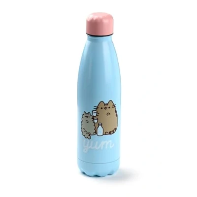 Imagen de Puckator Bouteille Isolée (Gourde) 500ml en Acier Inoxydable pour Boissons Chaudes ou Froides Pusheen Foodie Chat Gourmand marca