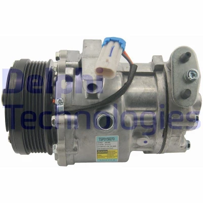 Imagen de DELPHI TSP0159270 compresor de Aire Acondicionado Sanden SD6V12 PAG 46 con aceite OPEL: Zafira A, Astra G Berlina, CC
