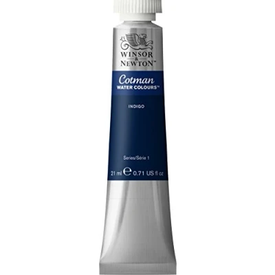 Imagen de Winsor &amp; Newton Tubos De Pintura Cotman Agua Color Indigo 21ml