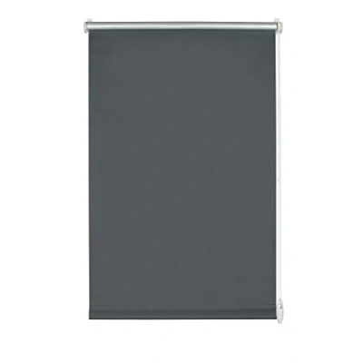 Imagen de GARDINIA EASYFIX Estor enrollable con reverso térmico para enganchar o pegar, opaco sin taladrar, Protección térmica, Ahorro energético, Pizarra, 90 x 150 cm (AnxAl)