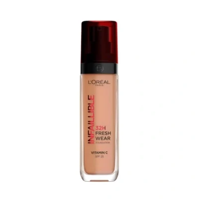 Imagen de L&#039;Oréal Paris, Base de maquillaje Líquida Infaillible 32h Fresh Wear, Para todo tipo piel, Larga duración, Tono: Ambre (300), 30 ml