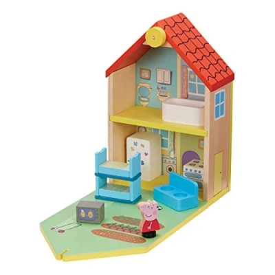 Imagen de PEPPA PIG Wooden FAMILY HOME, Sustainable FSC Certified Toy, Preschool Imaginative Play, Gift For 2 5 Year Old