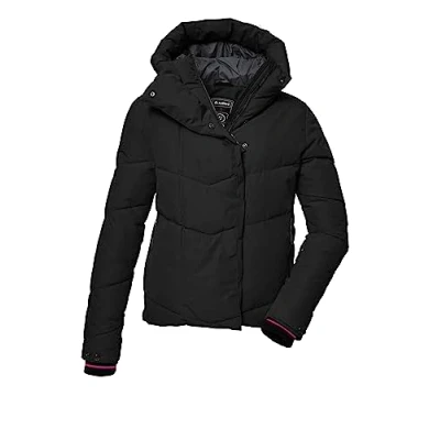 Imagen de killtec mujer Chaqueta de esquí/chaqueta acolchada con paranieves KSW 59 WMN SKI QLTD JCKT, black, 42, 39725 000
