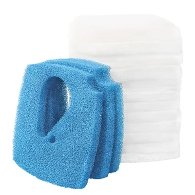 Imagen de Sin marca Estera de Filtro Esponja filtrado Fina y Gruesa reemplazo para Eheim 2616760 Professional 3e 2076/2078/450/700/600T (15 Piezas por 3 esteras)