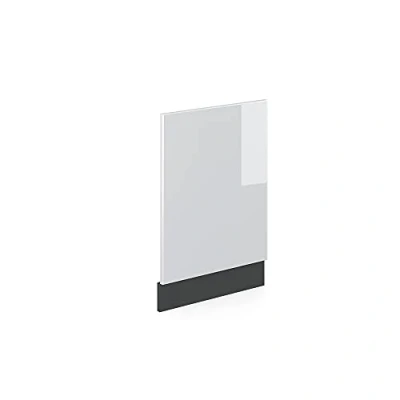 Imagen de Vicco Panel Frontal R Line, Blanco Alto Brillo/Antracita, 45 cm sin encimera