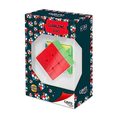 Imagen de Cayro Yileng Fisher 3x3x3 Cubo Imposible Multicolor Gira Suavemente Sin Atascarse Diseño Ergonómico Fácil de Manejar a Partir 6 Años