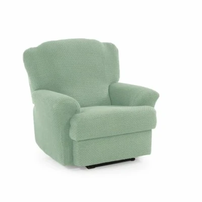 Imagen de SOFASKINS® Funda para Sillon Relax reclinable, súper elástica, Sofa con diseño Exclusivo, Transpirable y Duradera, sofá fácil de Colocar. Medida 70 90Cm. Color Turquesa