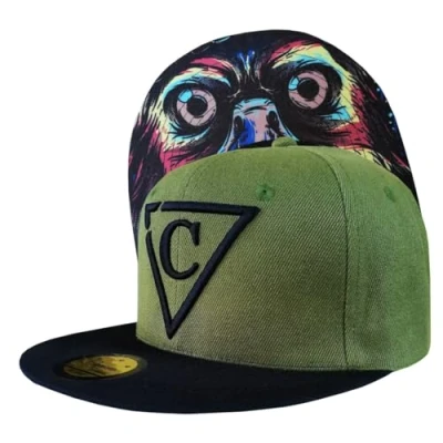 Imagen de Capiche Snapback Baseballone SIZE Gorra, Hombre, Talla: One Size, Olive/black/red