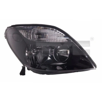 Imagen de TYC 20 5973 15 2 Faros derecha H7, H1 negro para circulación por la sin electromotor RENAULT: Scénic 1, Megane Scenic