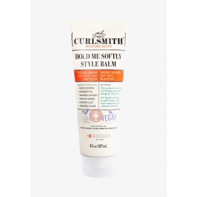 Imagen de Curlsmith Bálsamo Hold Me Softly Style Crema vegana suave para cabello ondulado y rizado, aspecto natural (227 ml)