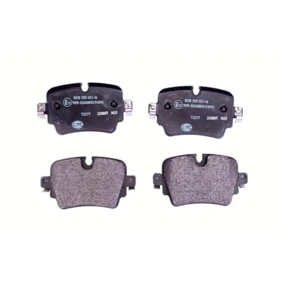 Imagen de HELLA 8DB 355 021 161 Juego de pastillas freno preparado para indicador desgaste JAGUAR: F Type Coupé, XJ Berlina, Cabrio