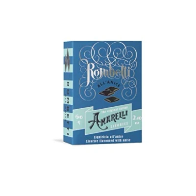 Imagen de Rombetti con Sabor a Anís 4x60 gr Liqurizia Amarelli