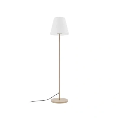 Imagen de Lucande lámpara de terraza Jaimy, beige, metal, 150 cm, E27