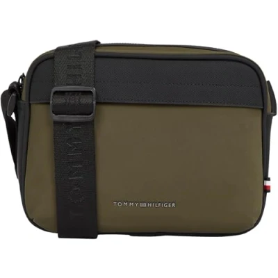 Imagen de Tommy Hilfiger Repreve Camera BAG Bandolera, Hombre, Talla: One Size, Khaki