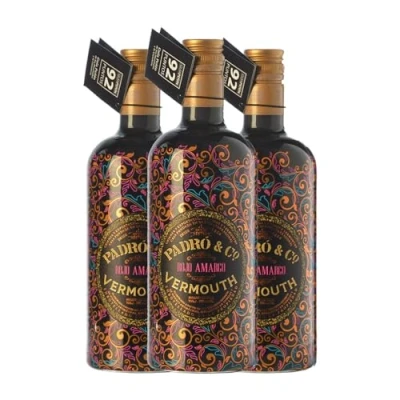 Imagen de Vermut Padró Rojo Amargo 75 cl (Caja de 3 Botellas cl)