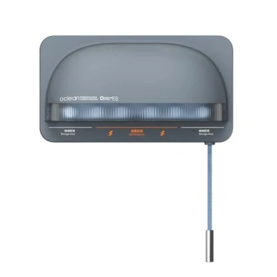 Imagen de Oclean S1 esterilizador de Cepillo Dientes Ultravioleta, con Soporte montado en la Pared, batería Recargable Iones Litio USB Gris