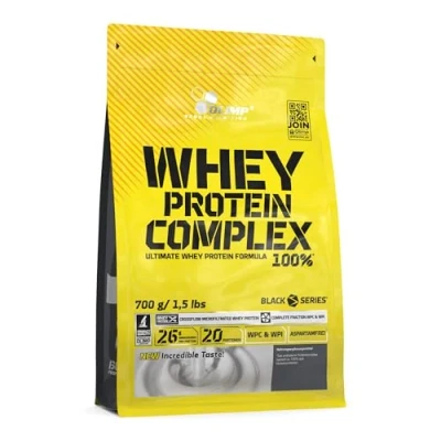 Imagen de Olimp Whey Protein Complex 100% Zip Bag Proteínas Caramelo 700 gr