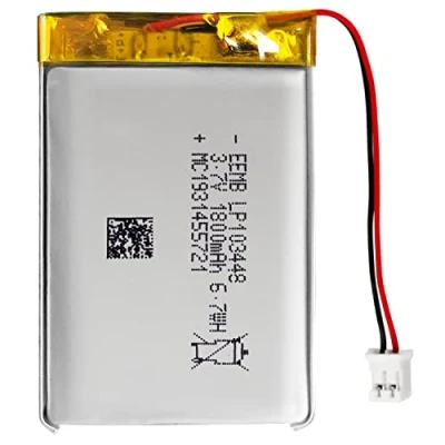 Imagen de EEMB batería 3.7V 1800mAh 103448 Bateria de lipo Recargable Litio con Conector JST ¡Asegúrese Que la polaridad del Dispositivo Coincide Antes Comprar!