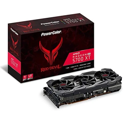 Imagen de Powercolor AMD Radeon RX 5700 XT Red Devil 8GB GDDR6 HDMI/3xDP Tarjeta gráfica