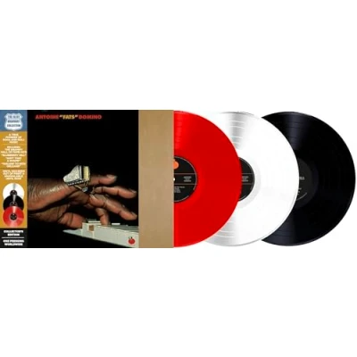 Imagen de Antoine Fats Dom 3 Vinilos Blanco/rojo Domino